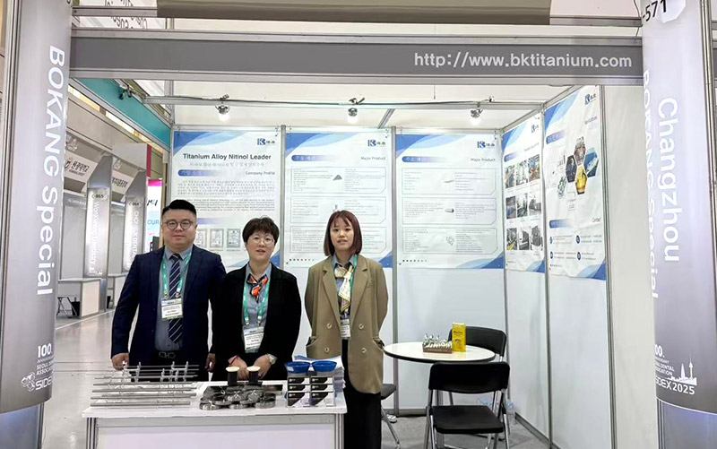 Bokang Titanium svítí na Sidex 2025-Booth C-571 nyní otevřený návštěvníkům